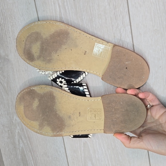 Jack Rogers Women Thong Sandals Flats shoes sz 10M - Picture 9 of 11